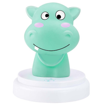 SILLY HIPPO Silly hippo led nachtlampje nijlpaard blauw Product foto